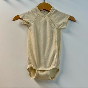 Popolini Iobio Merino Wool + Silk Onesie + Bonnet | 3-6mos